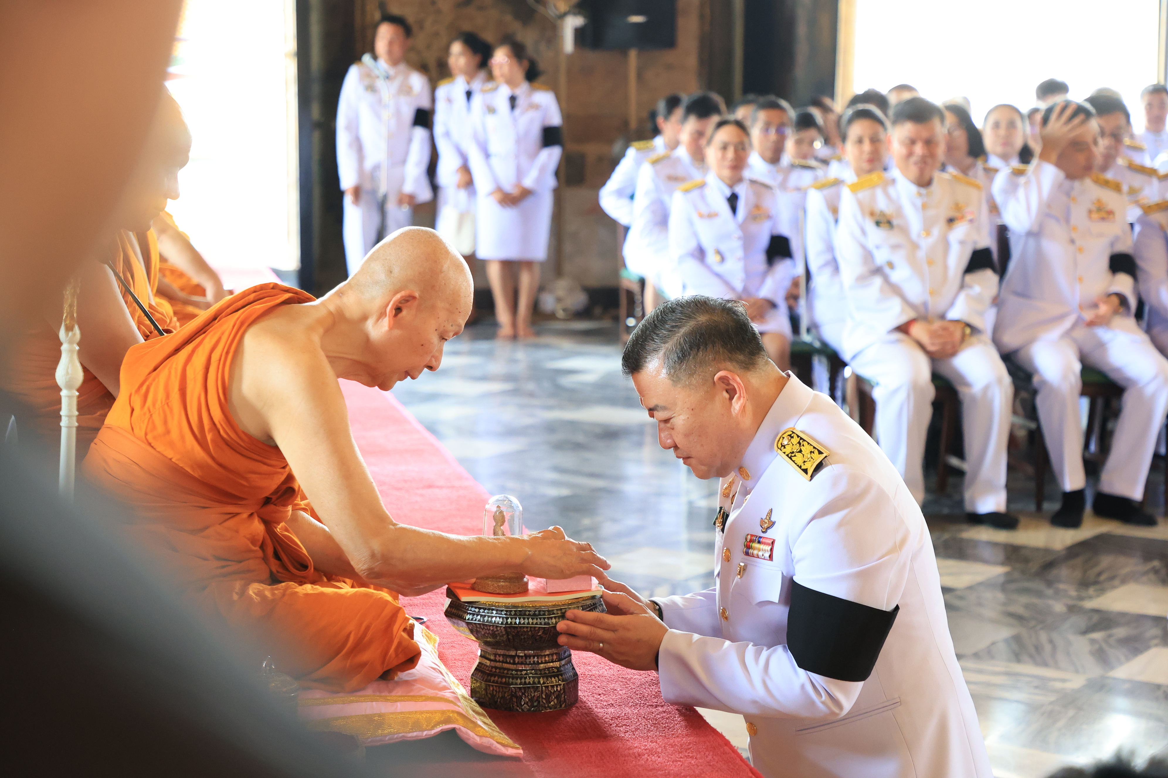 title - ส.ป.ก. ร่วมพิธีบำเพ็ญกุศลปัญญาสมวาร (50 วัน) เพื่ออุทิศถวายเป็นพระกุศลแด่ สมเด็จพระเจ้าลูกเธอ เจ้าฟ้าพัชรกิติยาภา นเรนทิราเทพยวดี กรมหลวงราชสาริณีสิริพัชร มหาวัชรราชธิดา